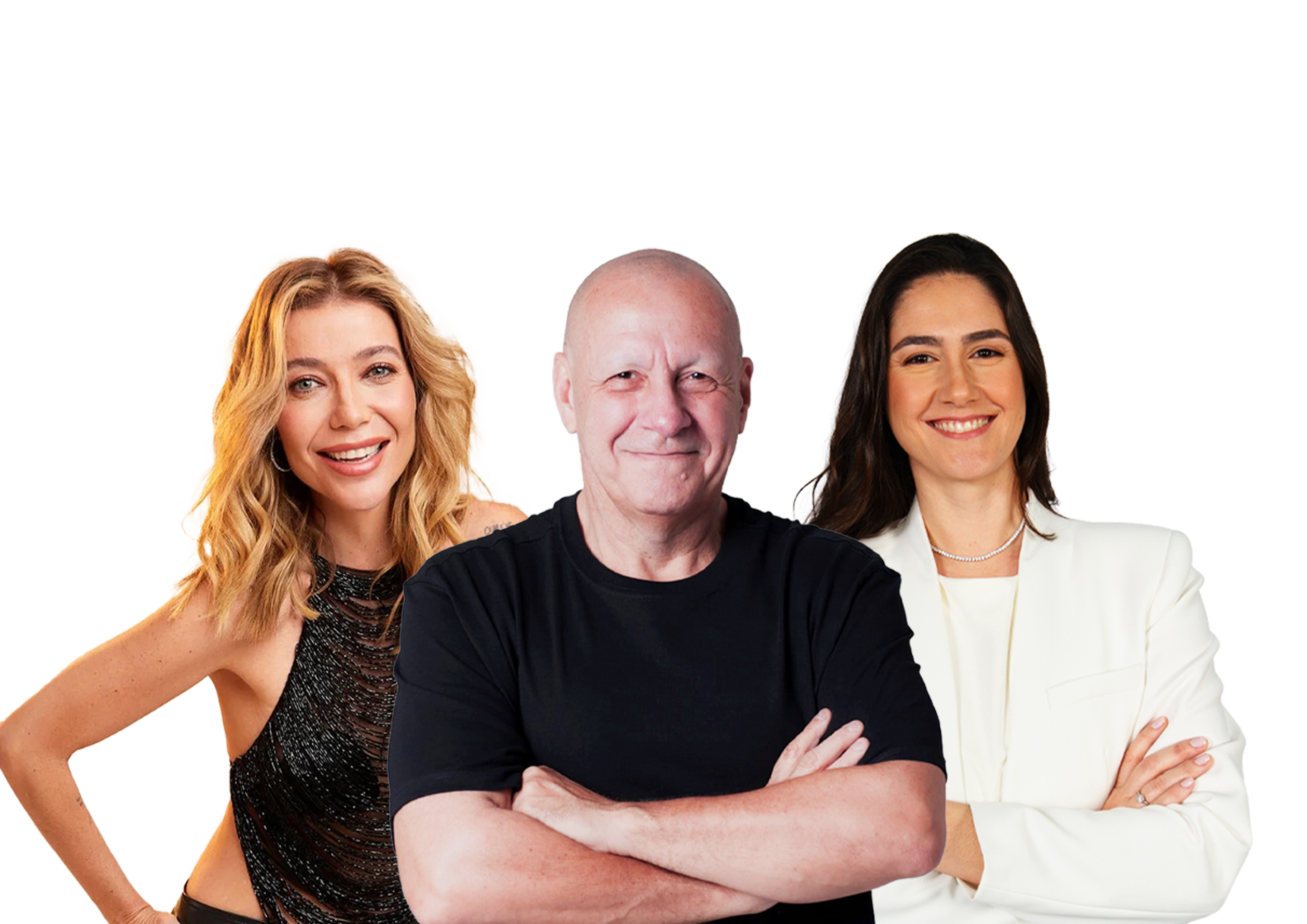 Uma roda com imagens de pessoas retrantando diferentes situações